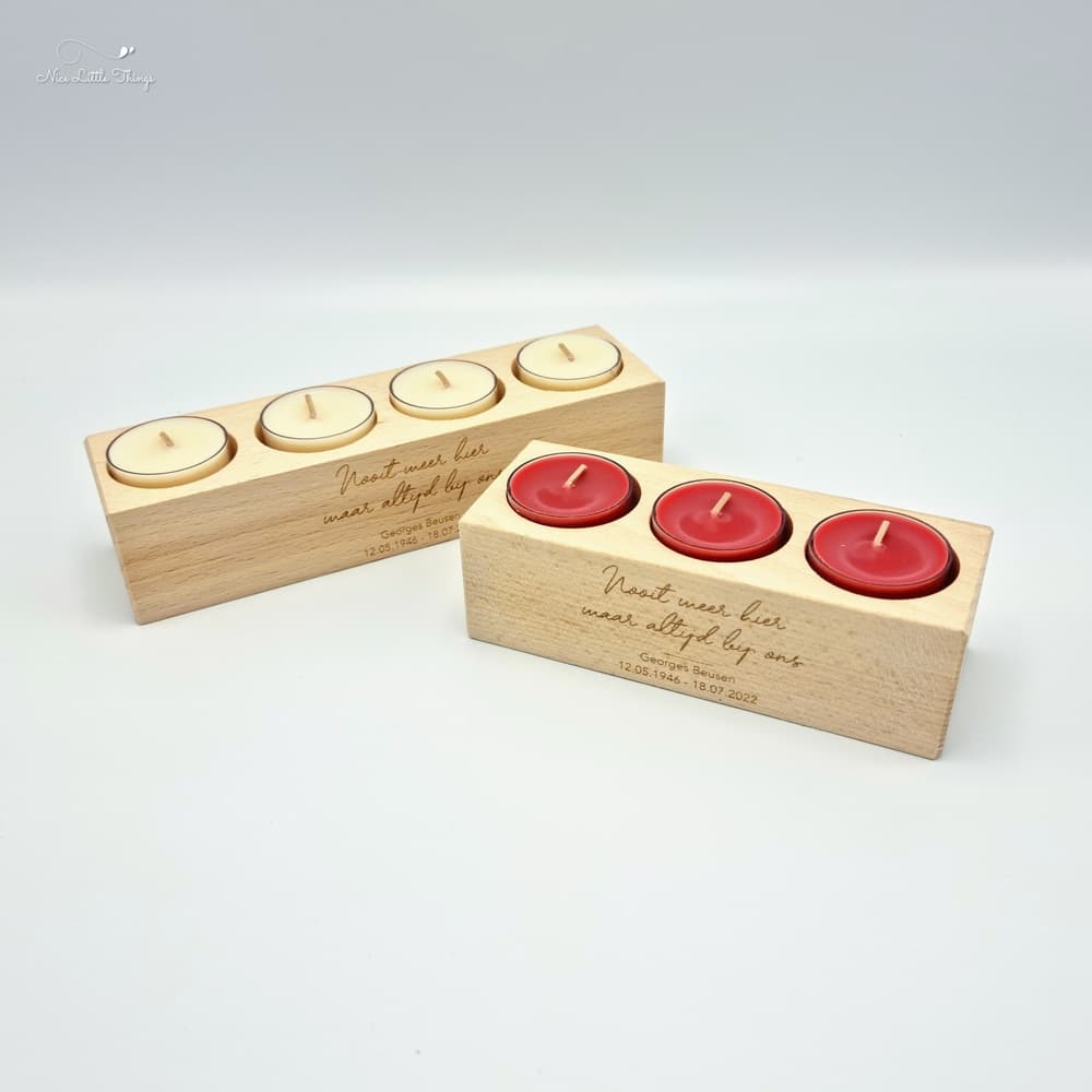 Bougeoir à bougie Remembrance