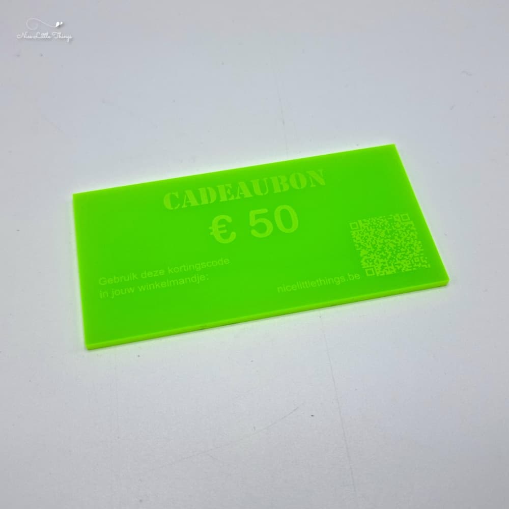 Chèque-cadeau 50