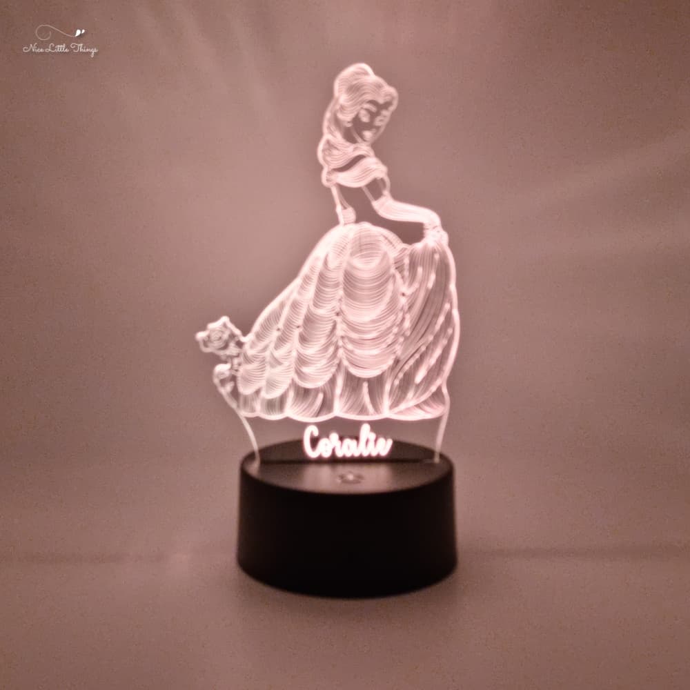 Lampe LED RVB Princesse
