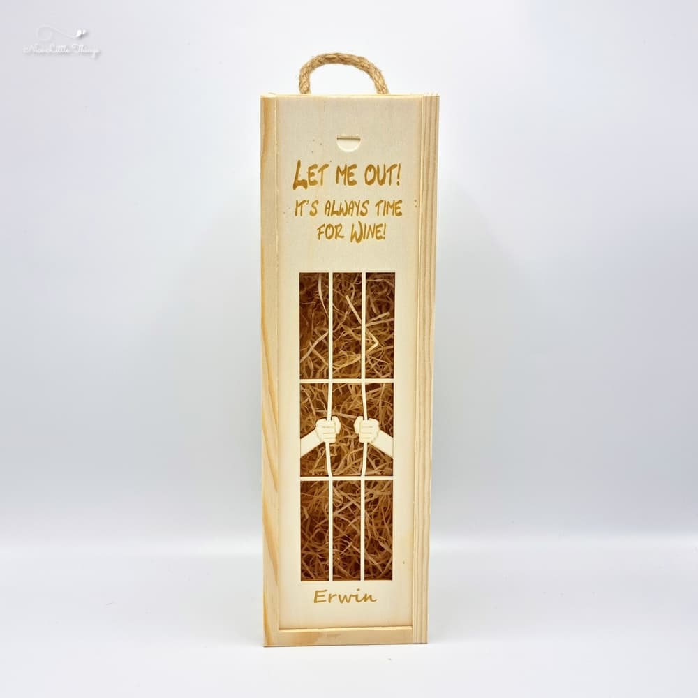 Boîte à vin personnalisée - Prison