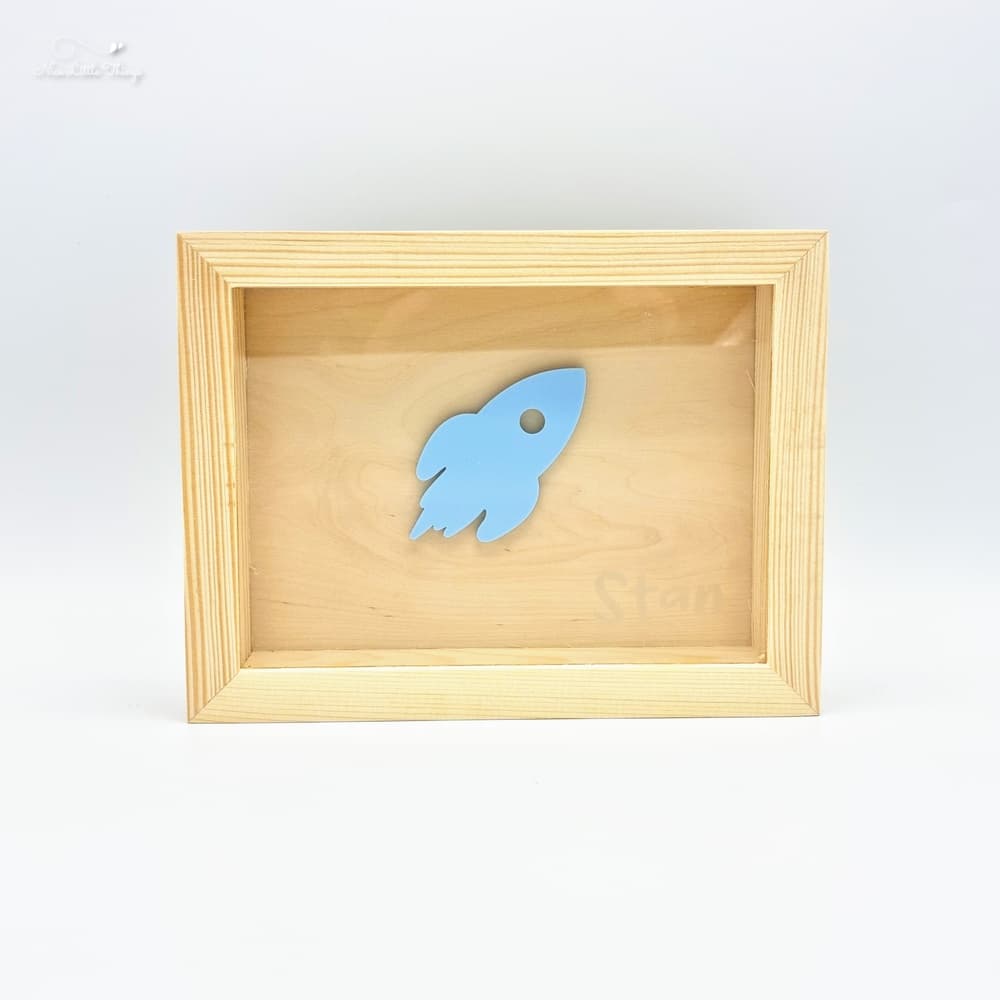 Tirelire avec nom - Rocket