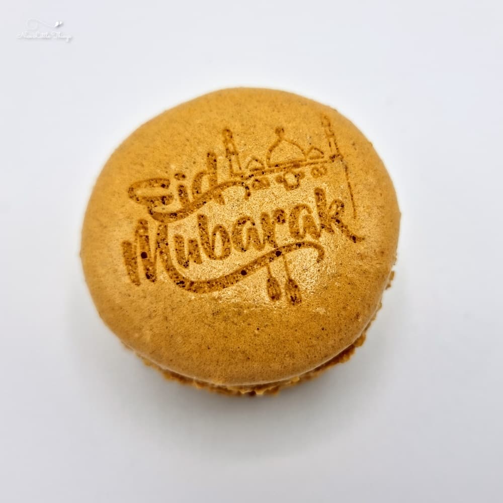 Gepersonaliseerde Macarons -Eid Mubarak