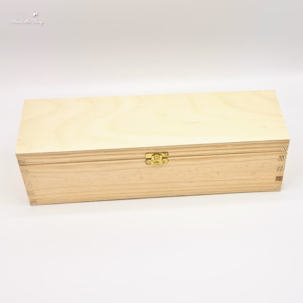 Boîte à vin solo avec serrure