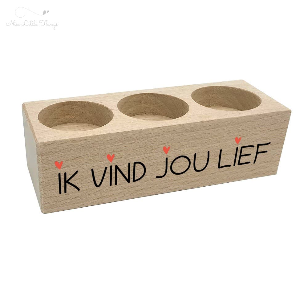 Bougeoir personnalisé avec photo ou texte
